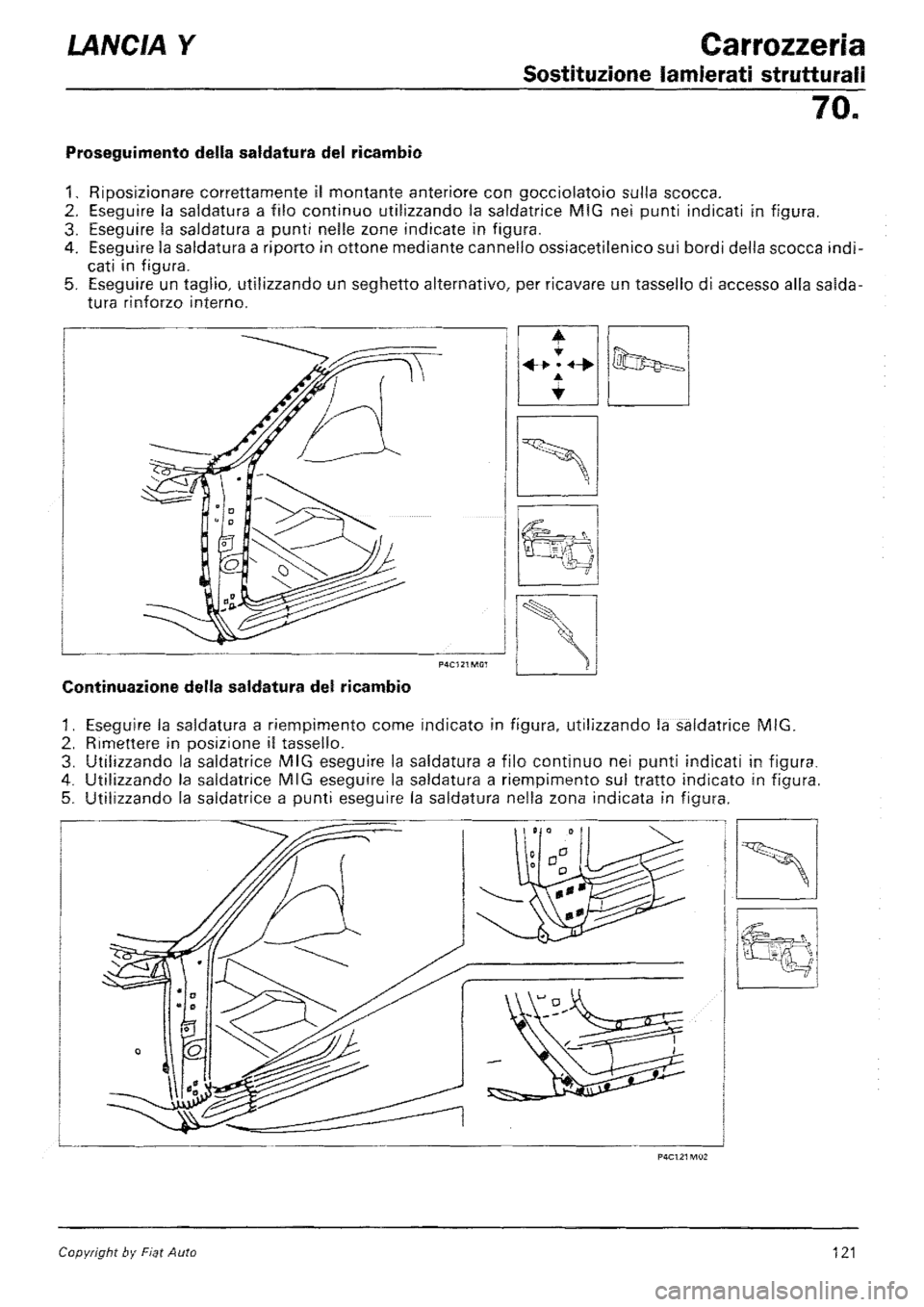 LANCIA Y 1997 Service Repair Manual LANCIA Y 1997 Service Repair Manual
