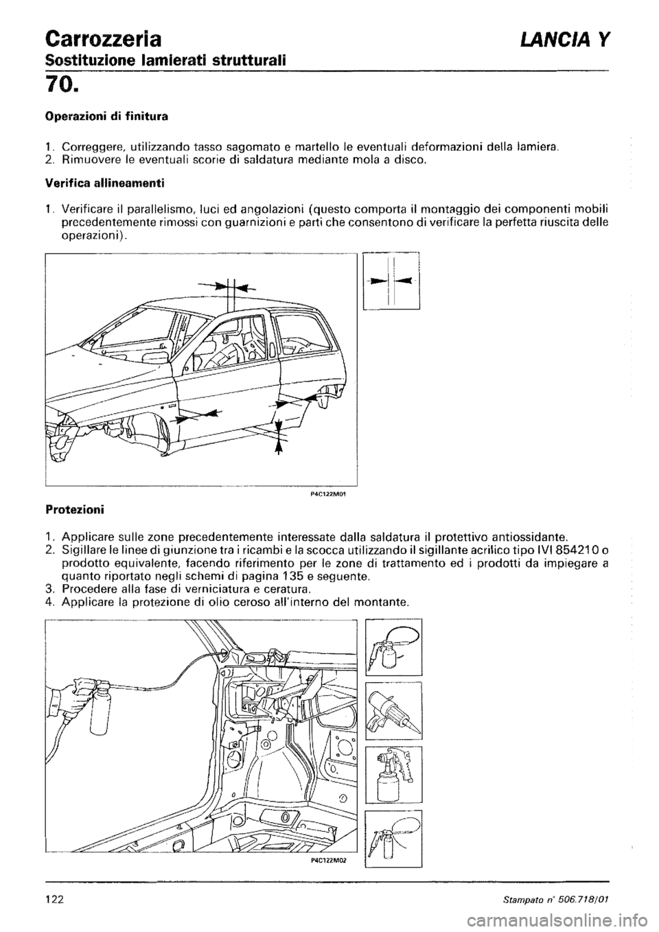 LANCIA Y 1997 Service Repair Manual LANCIA Y 1997 Service Repair Manual