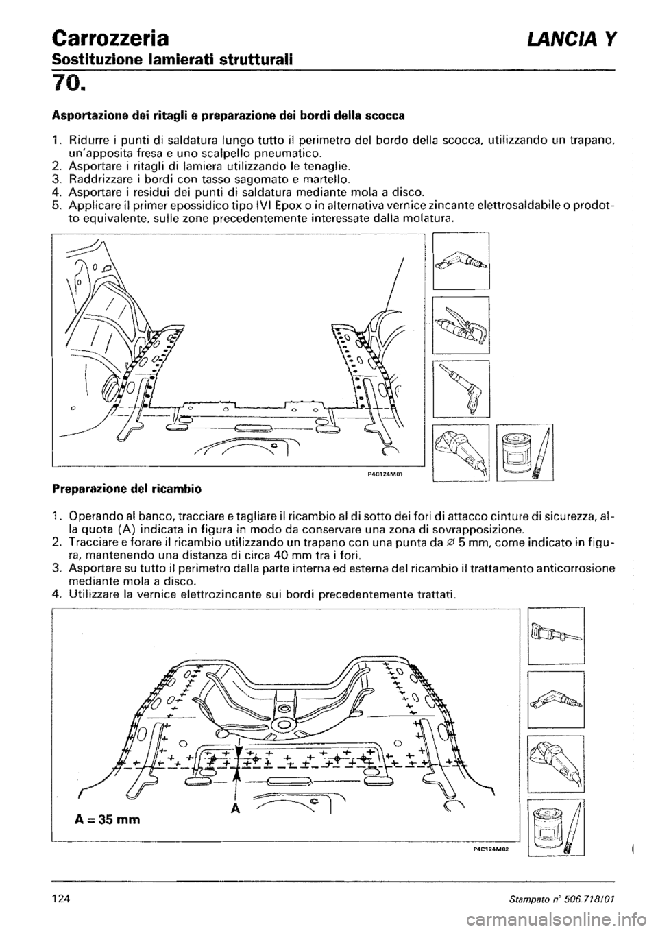 LANCIA Y 1997 Service Repair Manual LANCIA Y 1997 Service Repair Manual