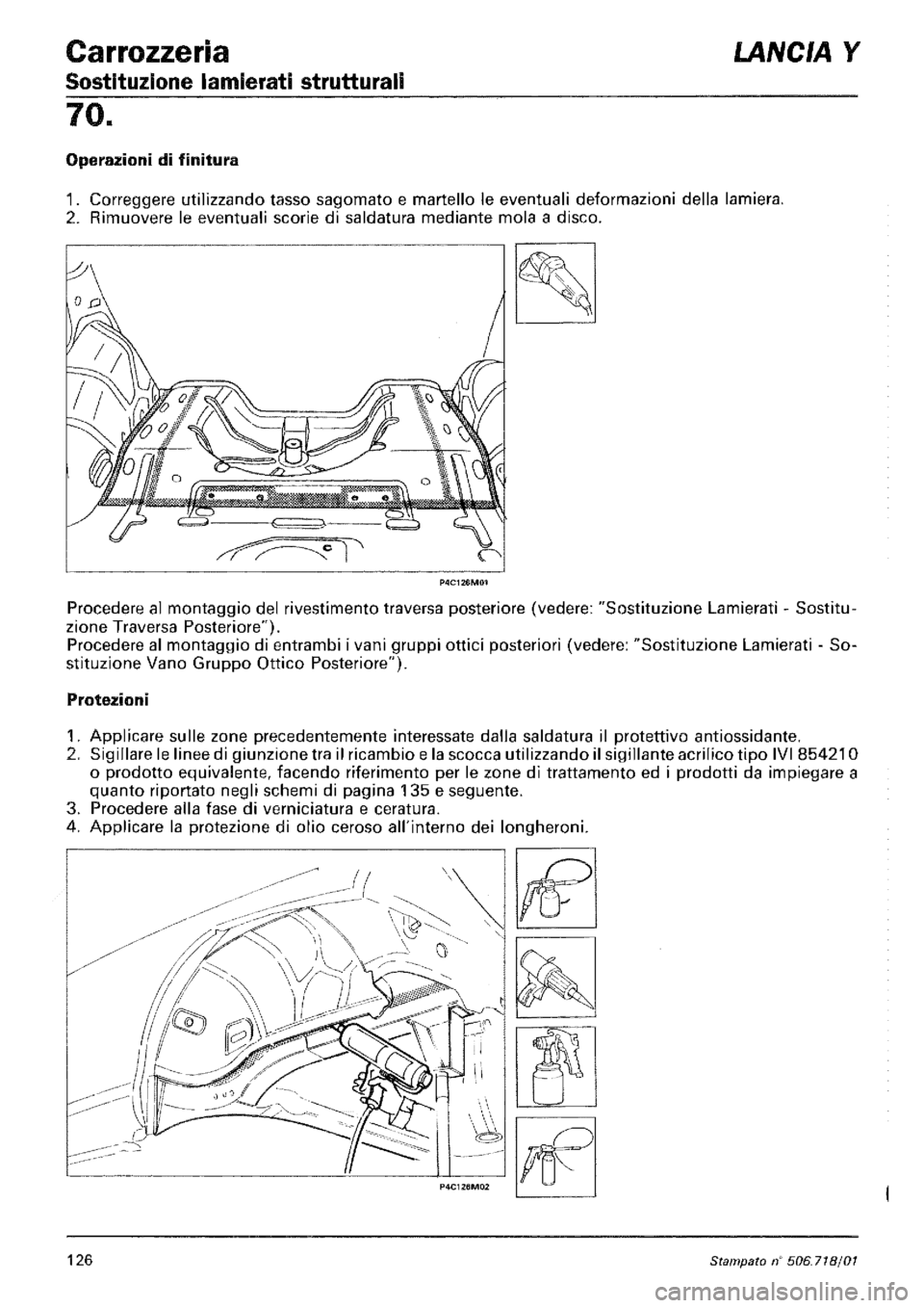 LANCIA Y 1997 Service Repair Manual LANCIA Y 1997 Service Repair Manual