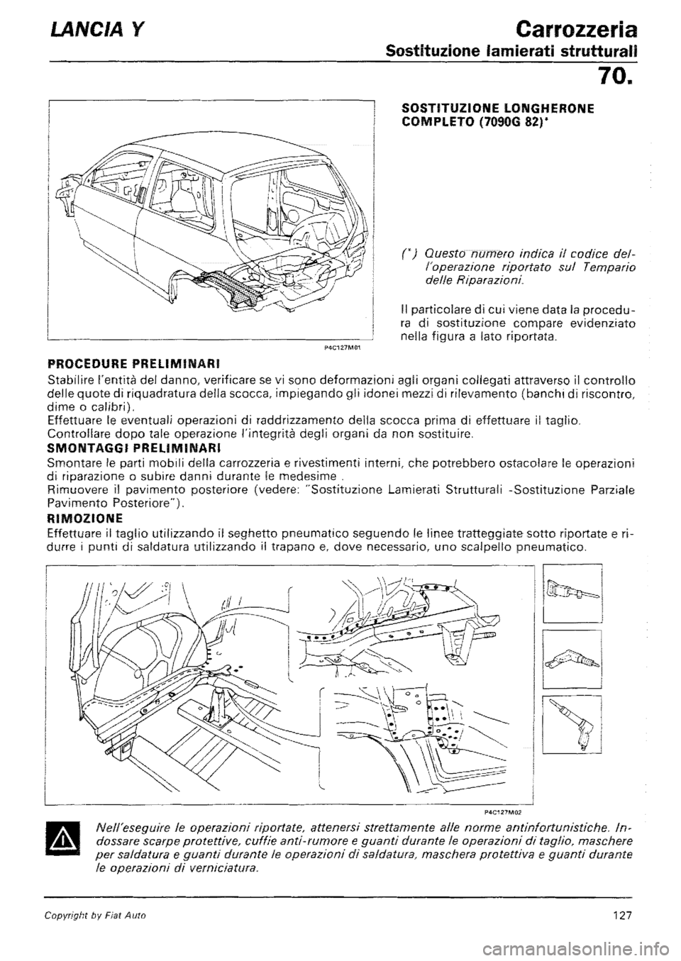 LANCIA Y 1997 Service Repair Manual LANCIA Y 1997 Service Repair Manual