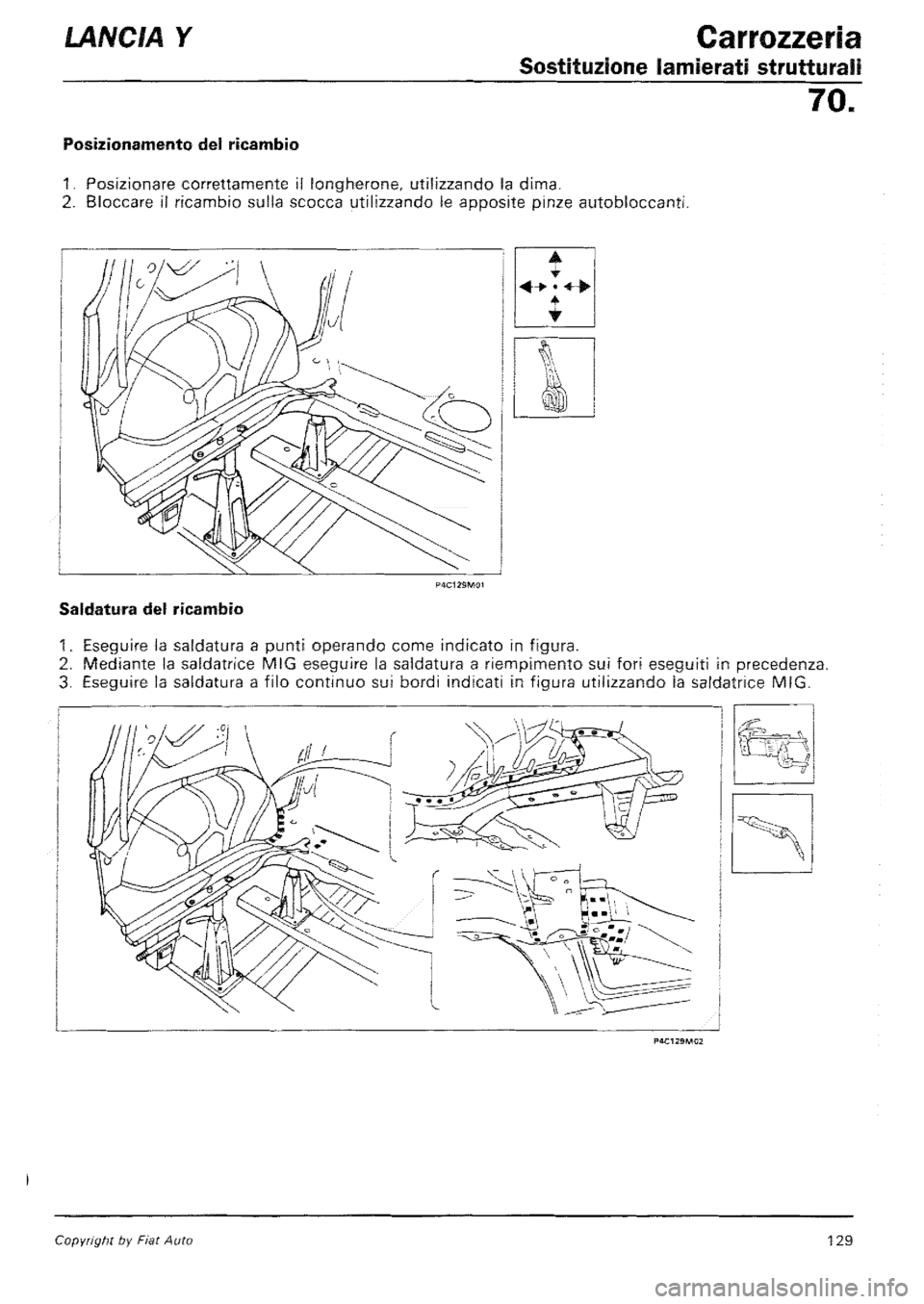 LANCIA Y 1997 Service Repair Manual LANCIA Y 1997 Service Repair Manual