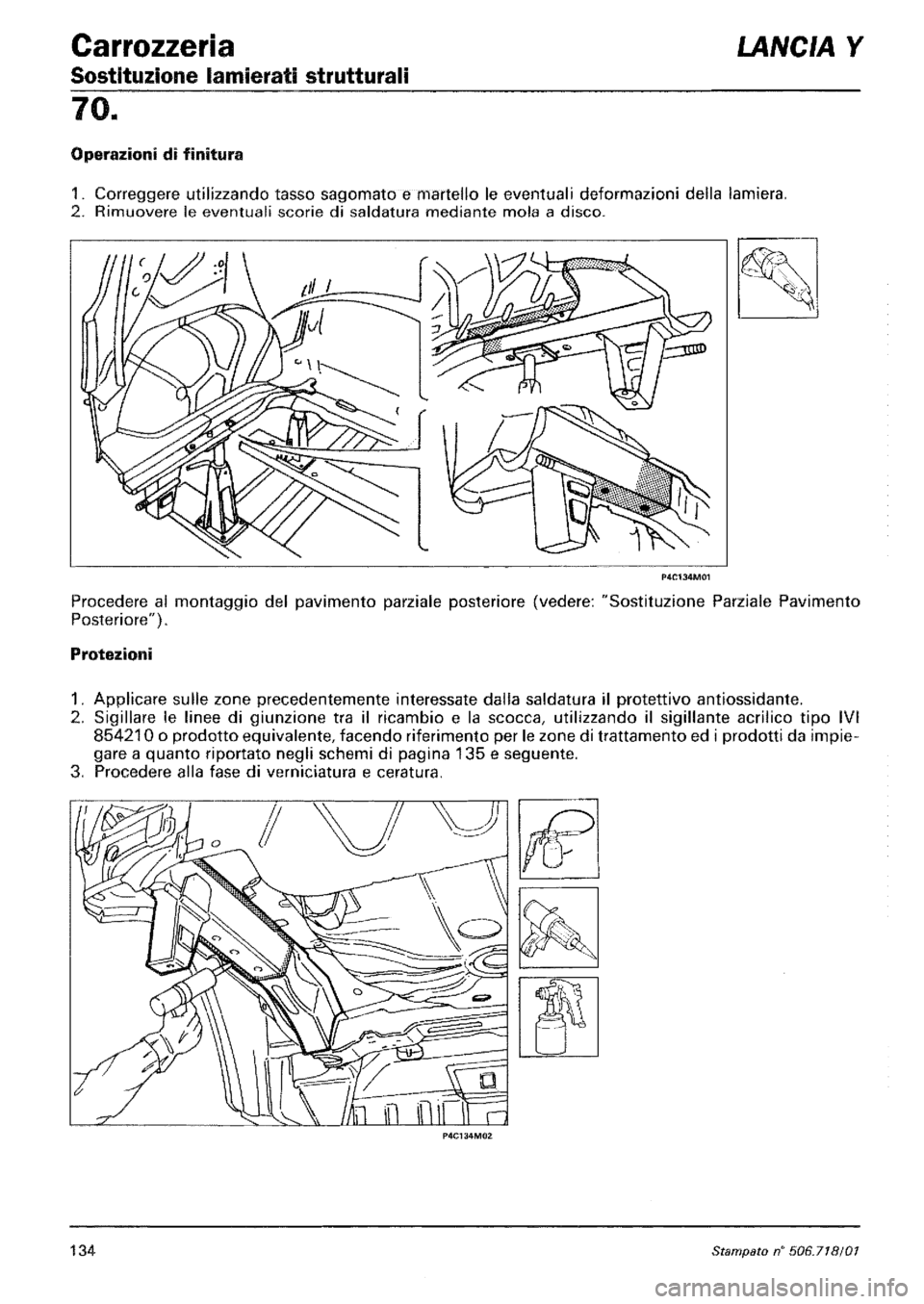 LANCIA Y 1997 Service Repair Manual LANCIA Y 1997 Service Repair Manual