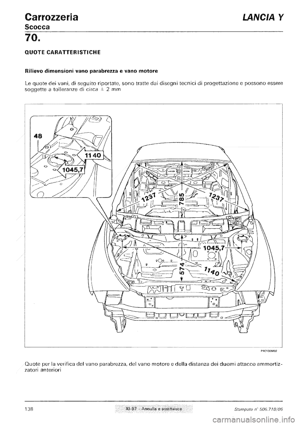 LANCIA Y 1997 Service Repair Manual LANCIA Y 1997 Service Repair Manual