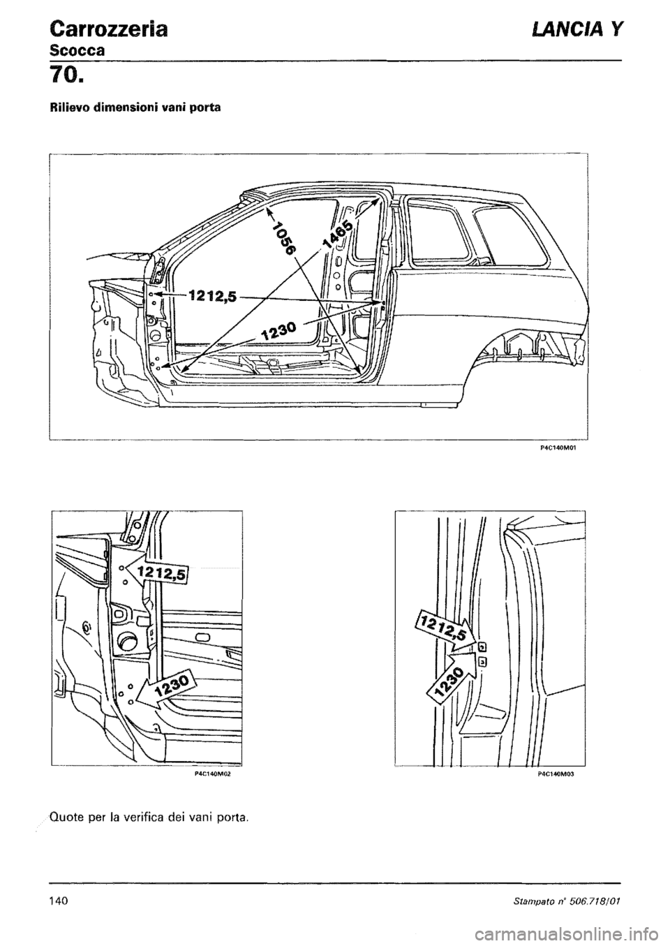 LANCIA Y 1997 Service Repair Manual LANCIA Y 1997 Service Repair Manual
