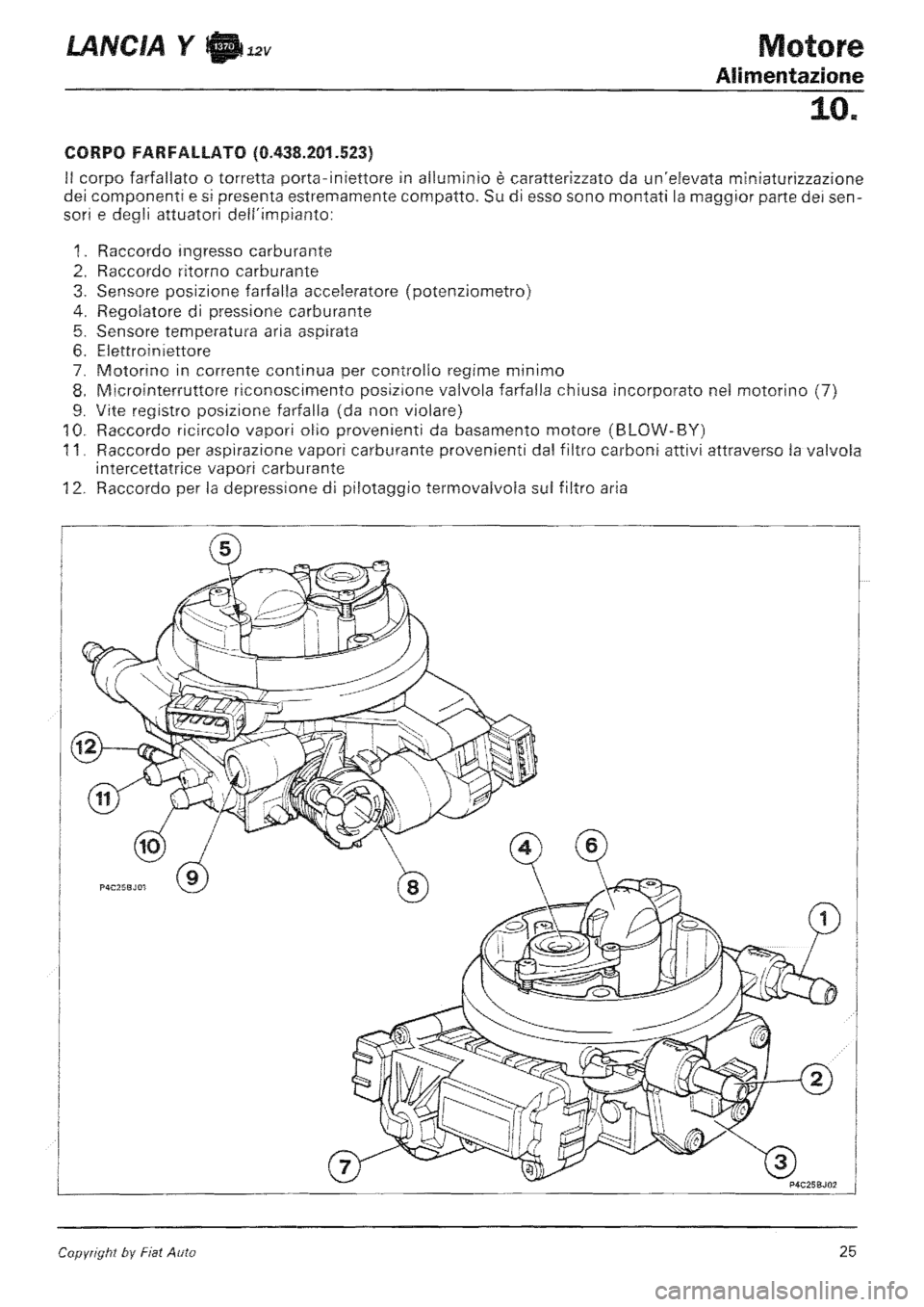 LANCIA Y 1997 Service Repair Manual LANCIA Y 1997 Service Repair Manual