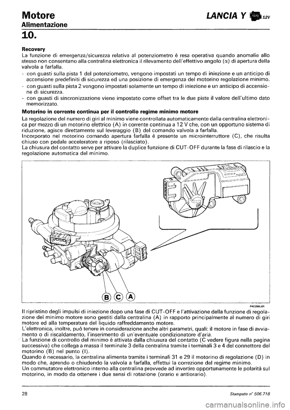 LANCIA Y 1997 Service Repair Manual LANCIA Y 1997 Service Repair Manual