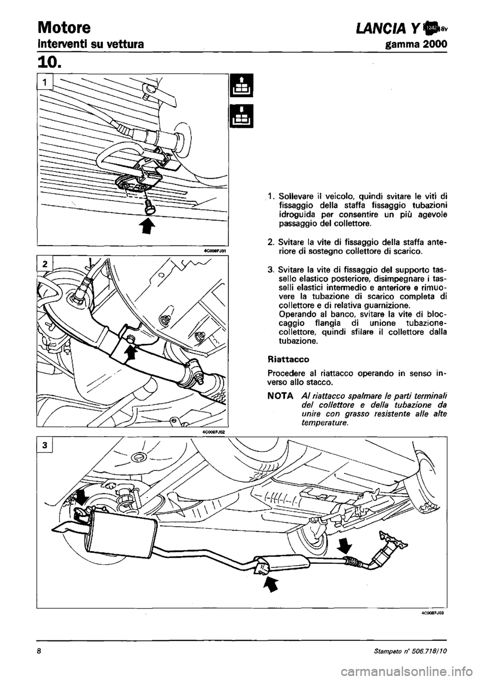 LANCIA Y 1997 Service Repair Manual LANCIA Y 1997 Service Repair Manual