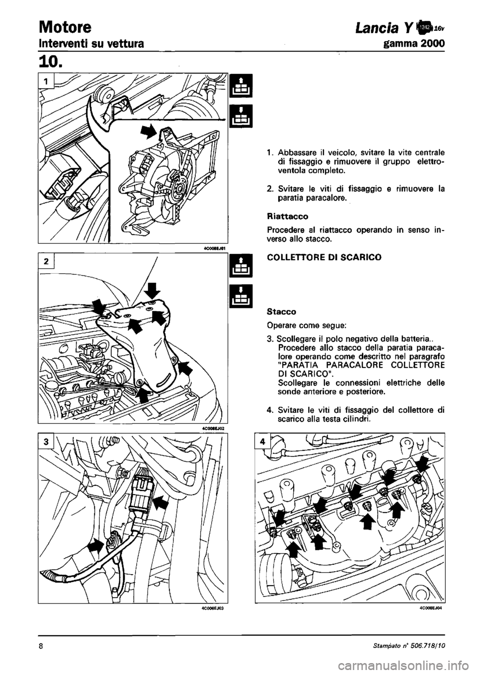 LANCIA Y 1997 Service Repair Manual LANCIA Y 1997 Service Repair Manual