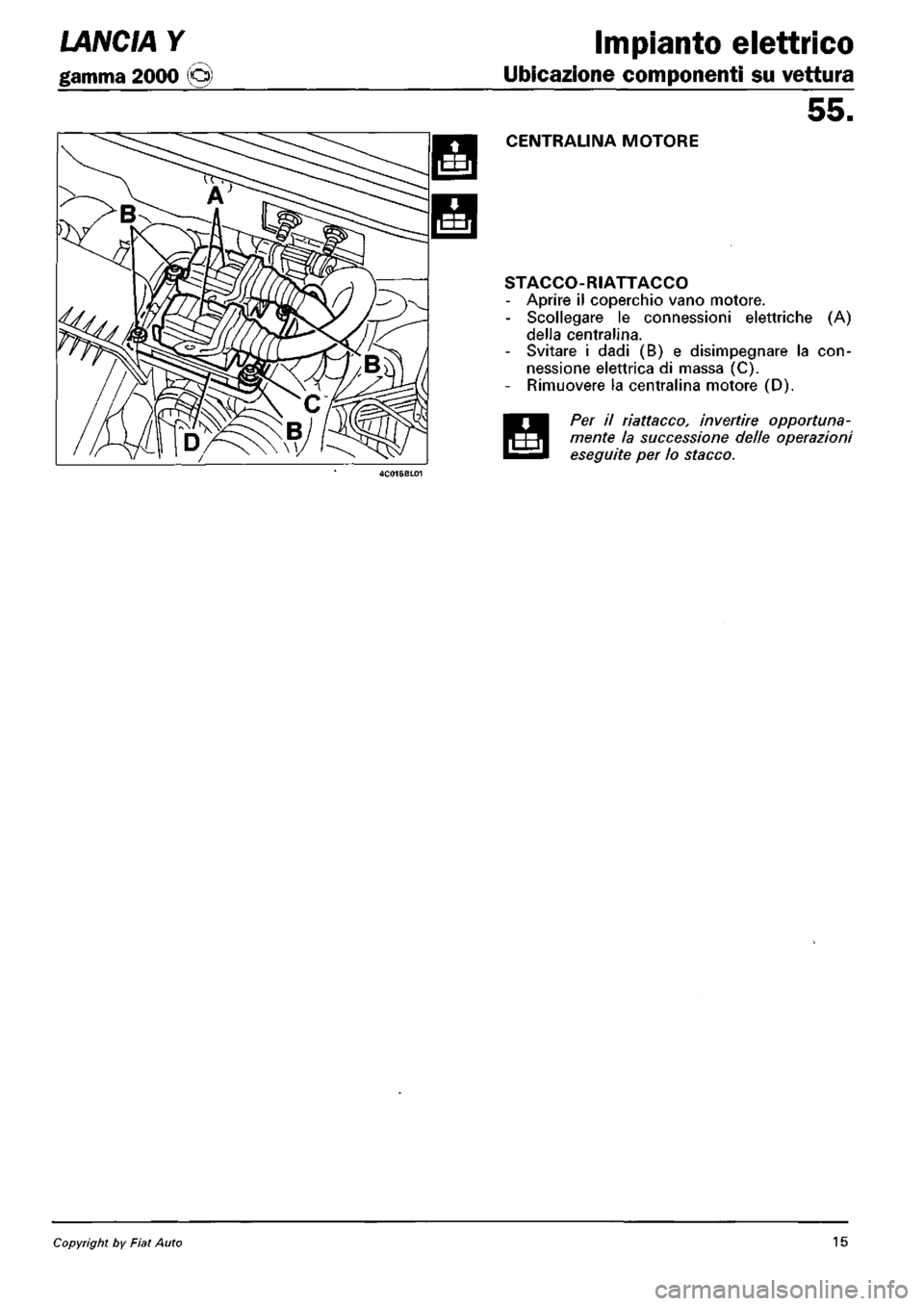 LANCIA Y 1997 Service Repair Manual LANCIA Y 1997 Service Repair Manual