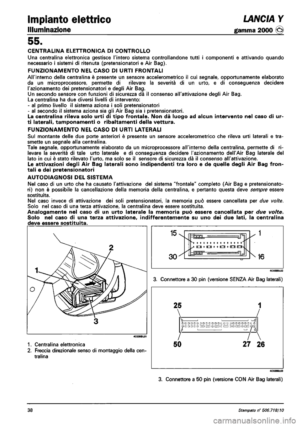 LANCIA Y 1997 Service Repair Manual LANCIA Y 1997 Service Repair Manual