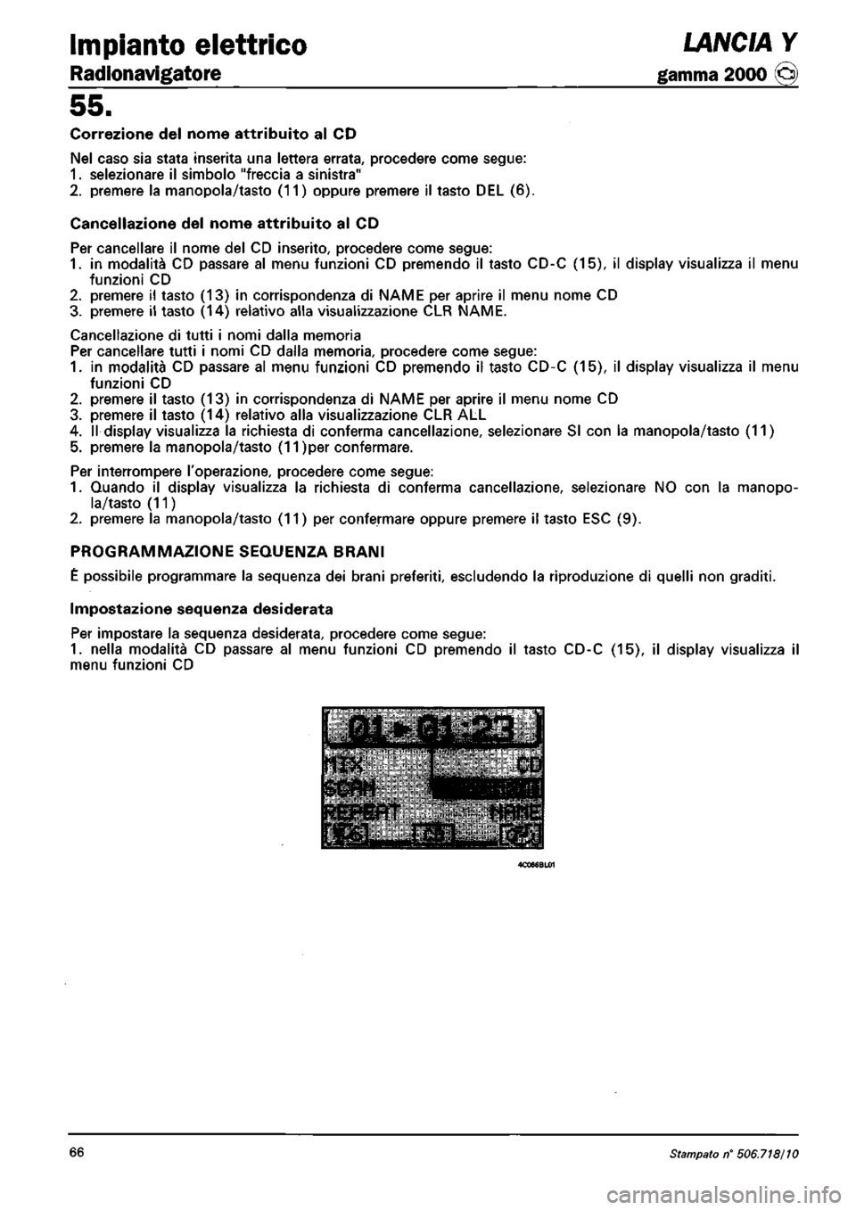 LANCIA Y 1997 Service Repair Manual LANCIA Y 1997 Service Repair Manual