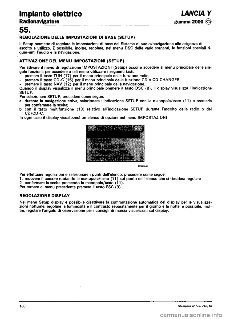 LANCIA Y 1997 Service Repair Manual LANCIA Y 1997 Service Repair Manual
