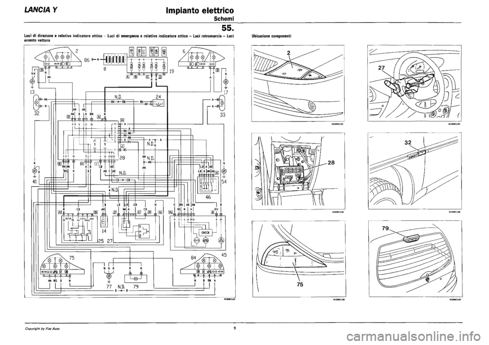 LANCIA Y 1997 Service Repair Manual LANCIA Y 1997 Service Repair Manual