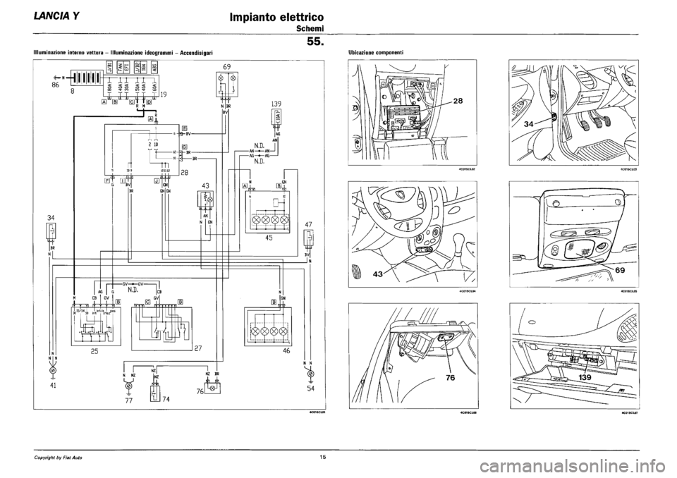 LANCIA Y 1997 Service Repair Manual LANCIA Y 1997 Service Repair Manual