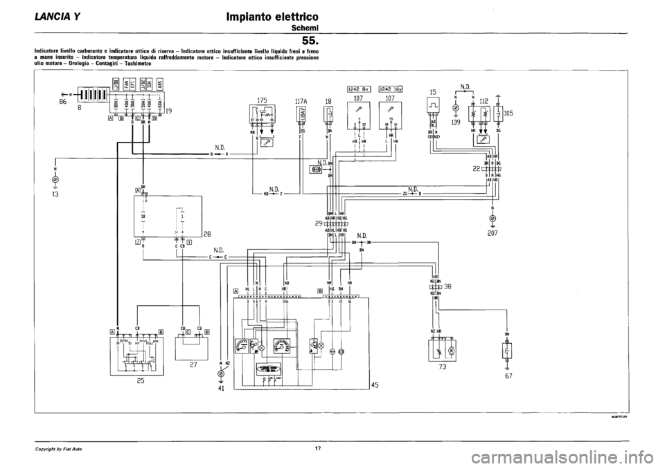 LANCIA Y 1997 Service Repair Manual LANCIA Y 1997 Service Repair Manual