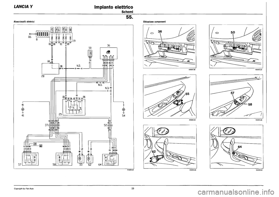 LANCIA Y 1997 Service Repair Manual LANCIA Y 1997 Service Repair Manual