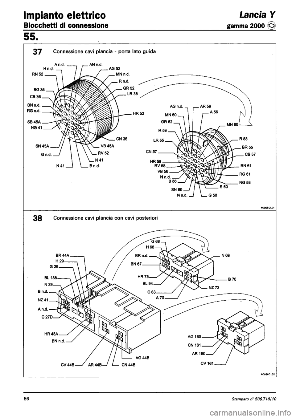 LANCIA Y 1997 Service Repair Manual LANCIA Y 1997 Service Repair Manual