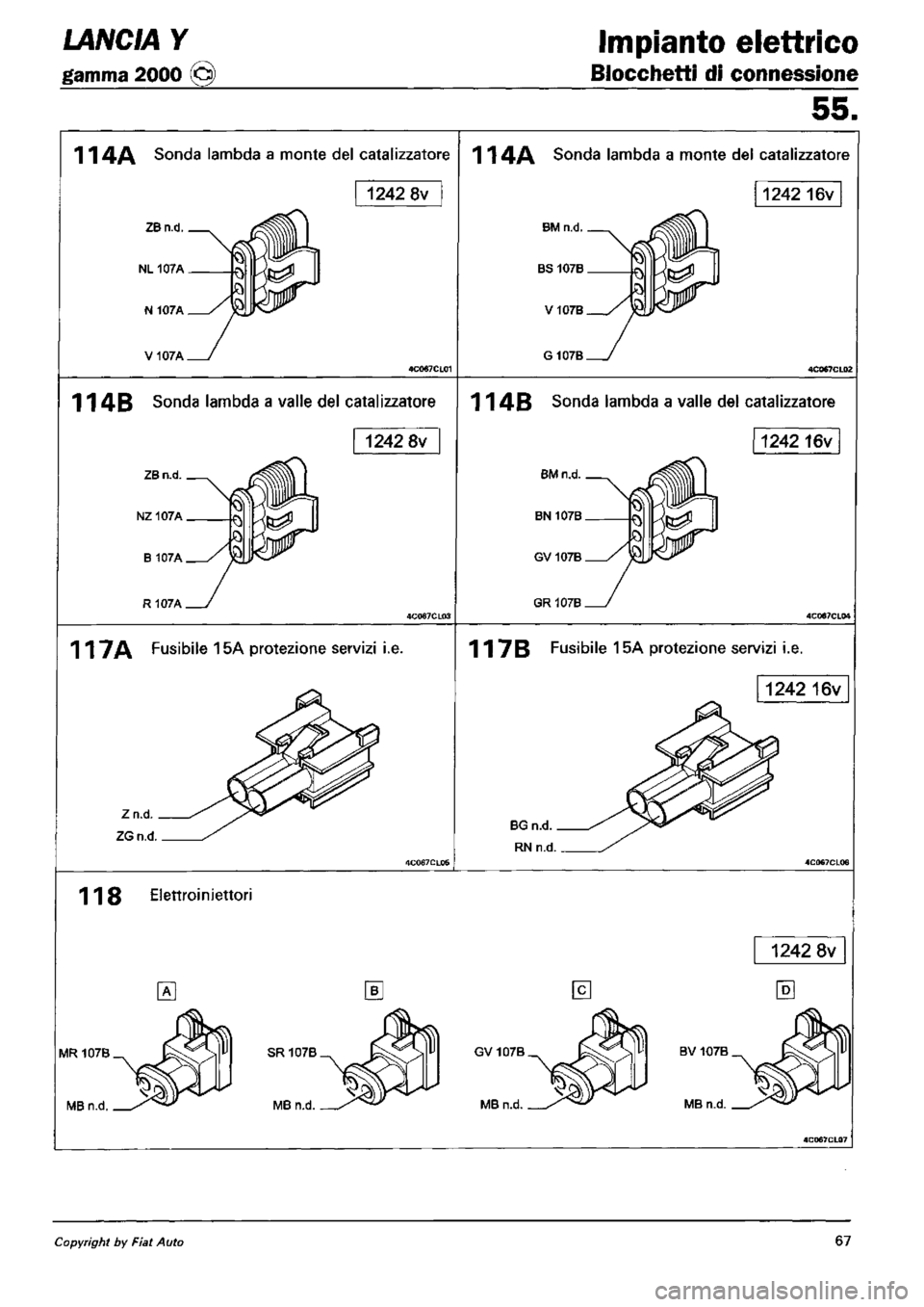 LANCIA Y 1997  Service Repair Manual 