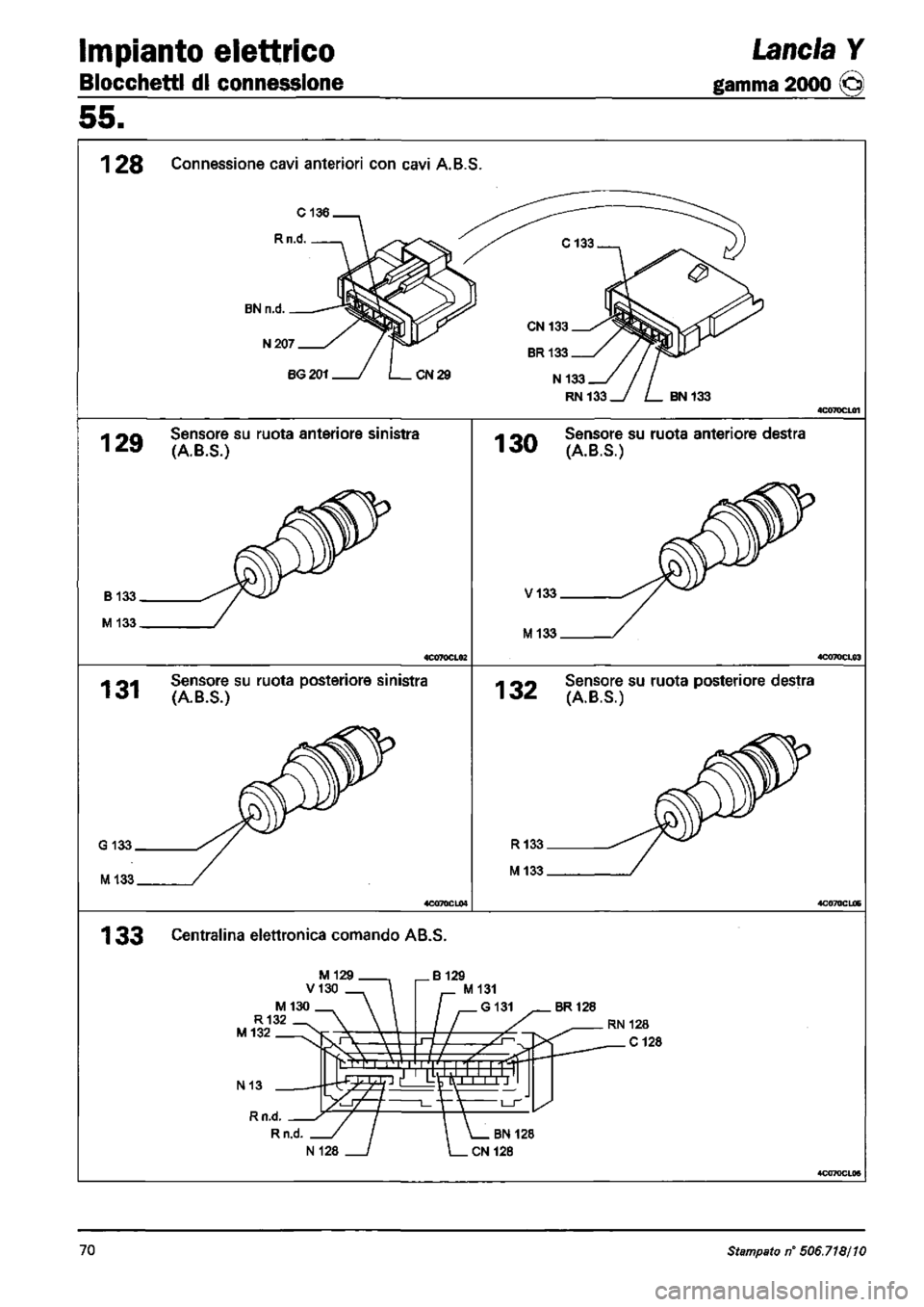 LANCIA Y 1997  Service Repair Manual 