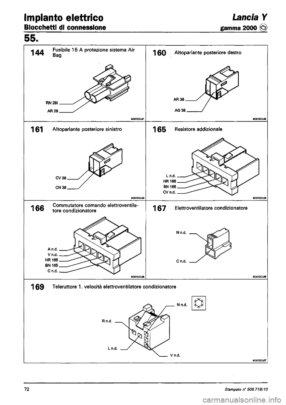 LANCIA Y 1997  Service Repair Manual 
