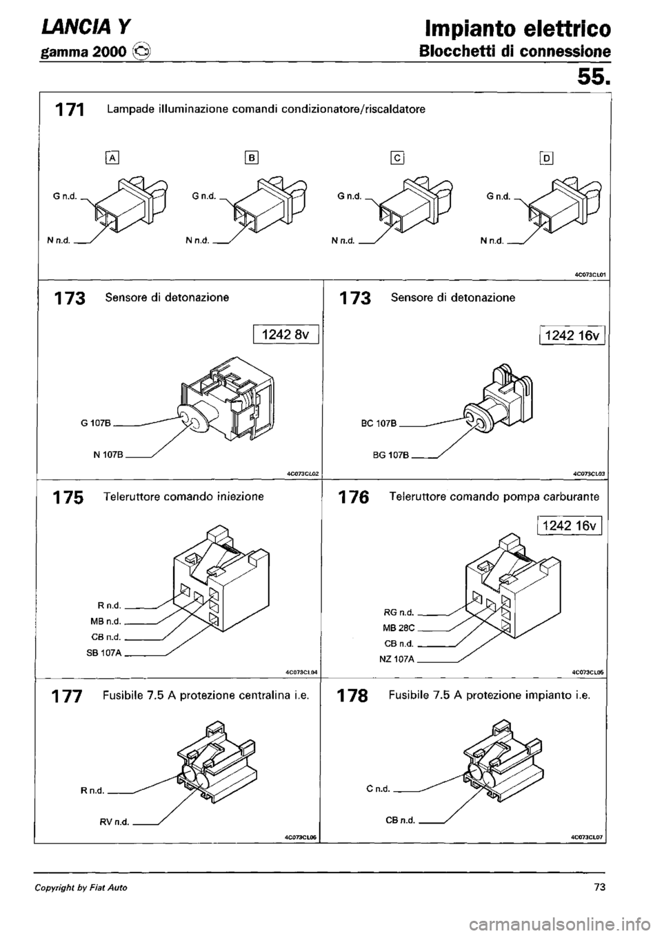 LANCIA Y 1997  Service Repair Manual 