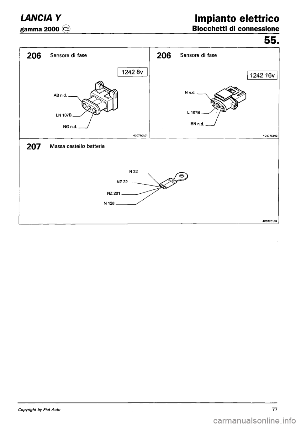 LANCIA Y 1997  Service Repair Manual 