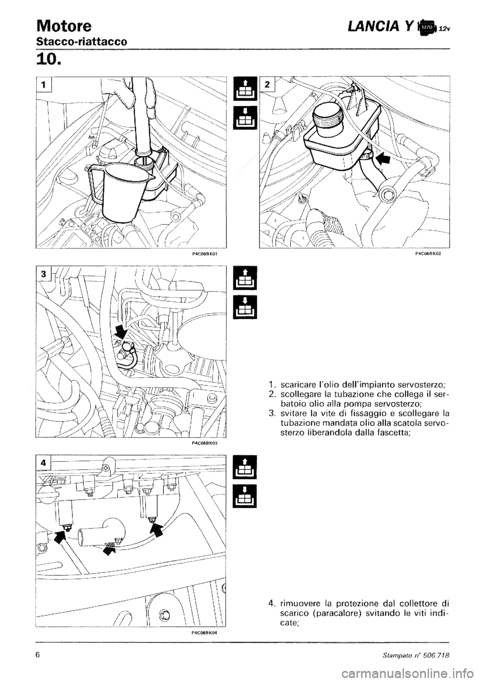 LANCIA Y 1997 Service Repair Manual LANCIA Y 1997 Service Repair Manual