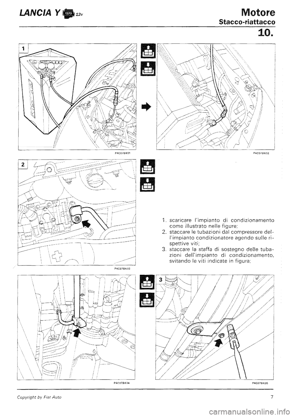 LANCIA Y 1997 Service Repair Manual LANCIA Y 1997 Service Repair Manual