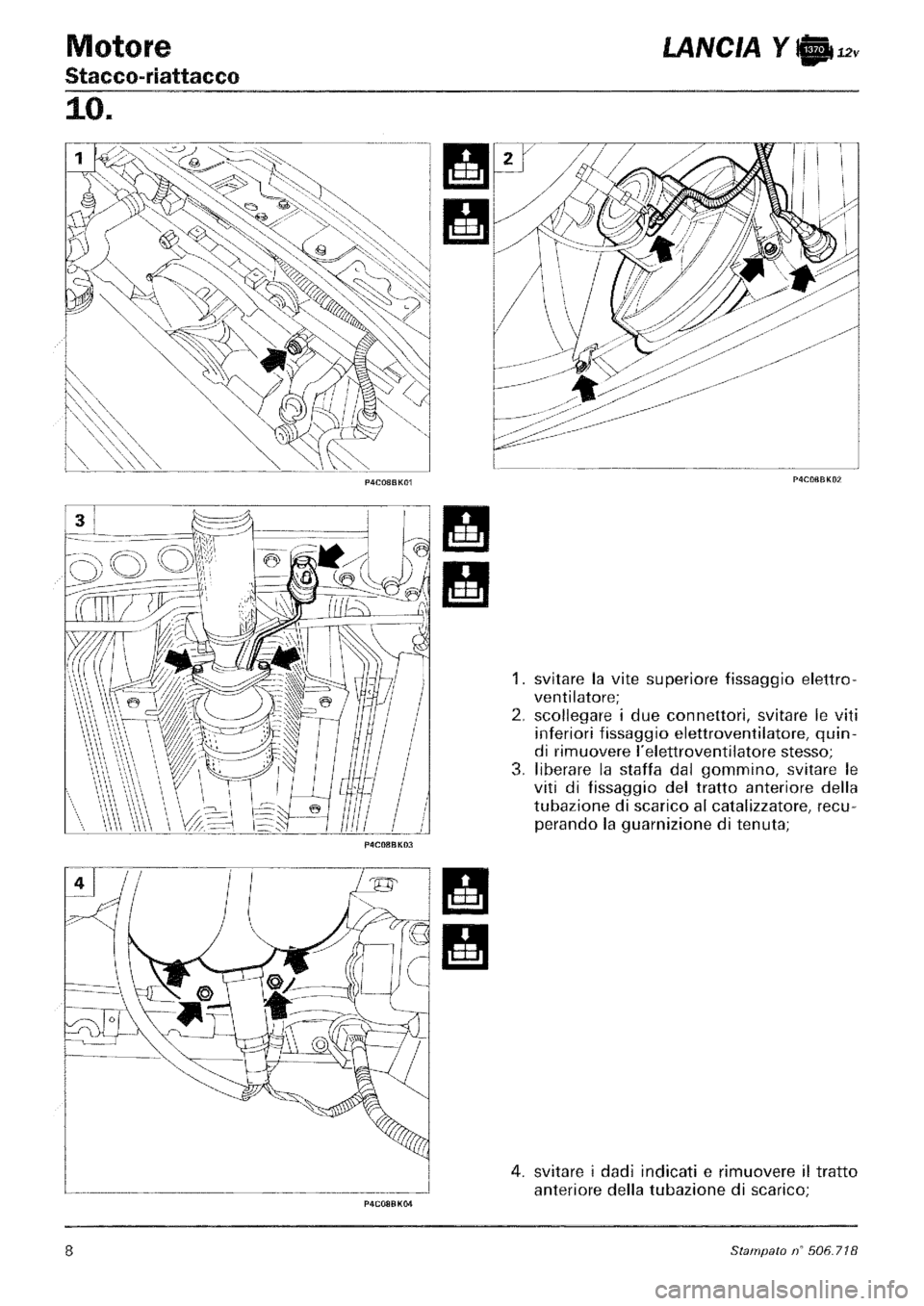 LANCIA Y 1997 Service Repair Manual LANCIA Y 1997 Service Repair Manual