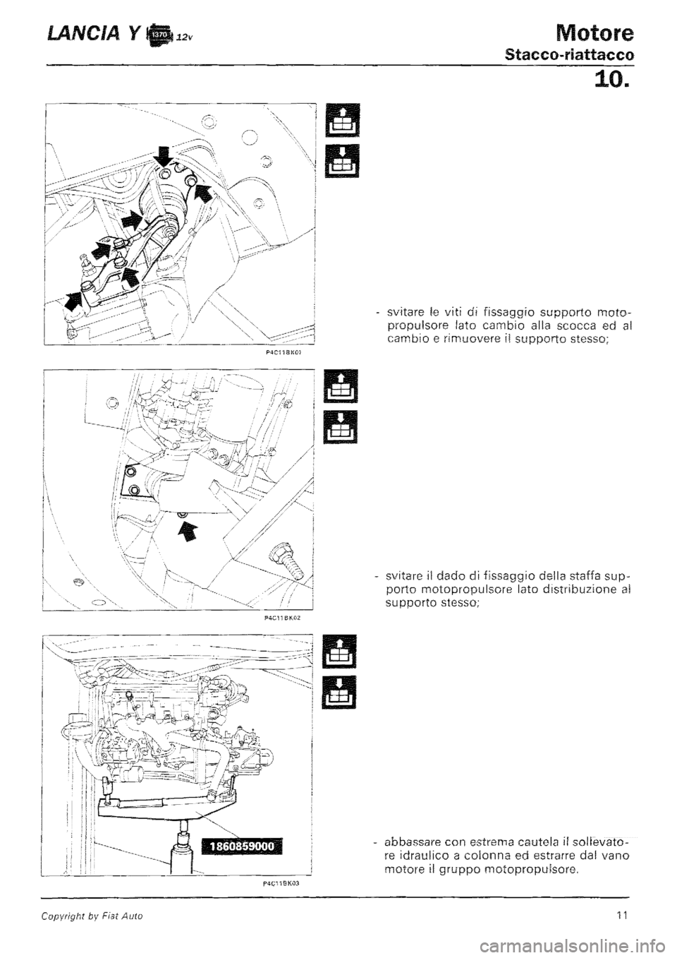 LANCIA Y 1997 Service Repair Manual LANCIA Y 1997 Service Repair Manual