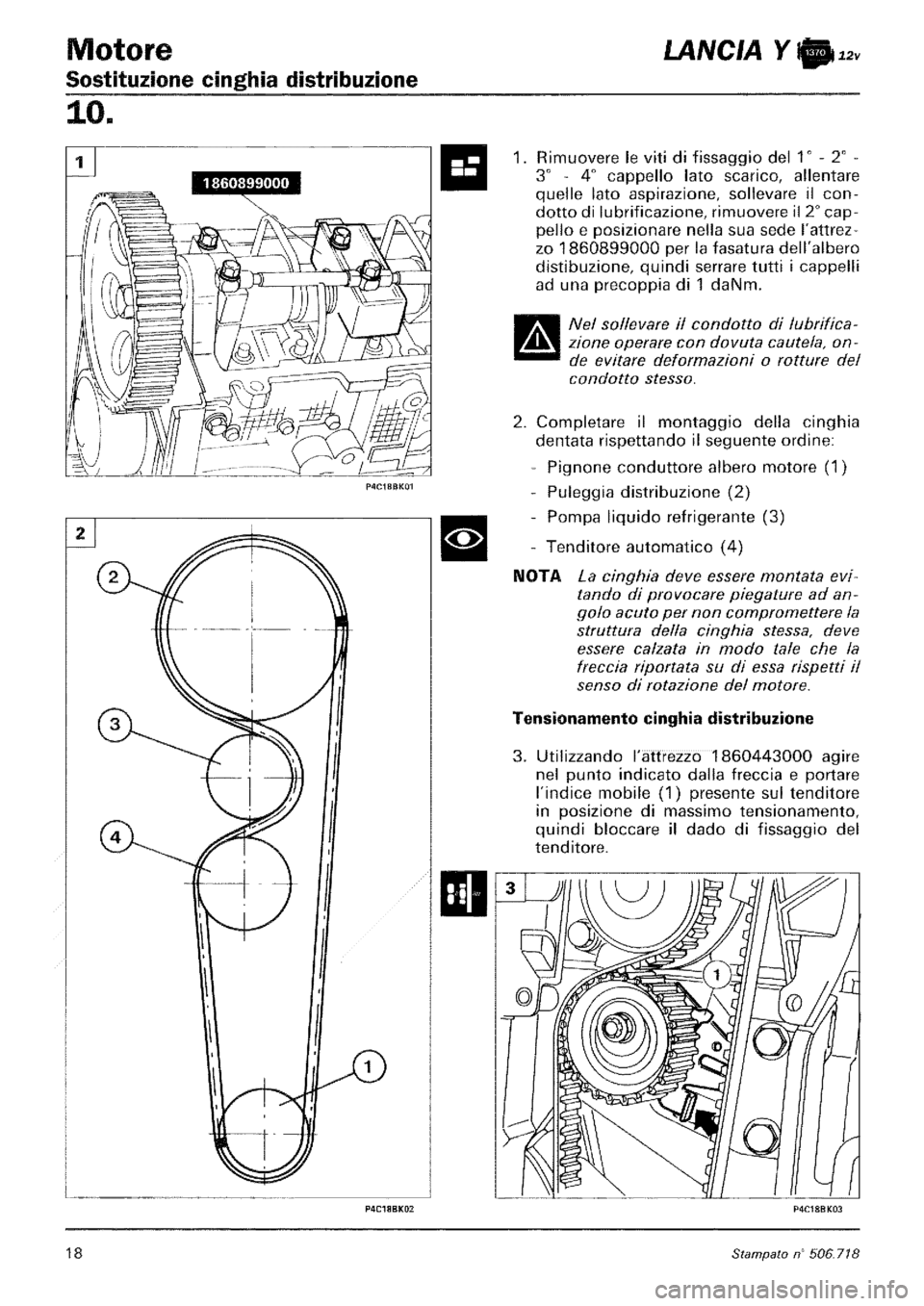 LANCIA Y 1997 Service Repair Manual LANCIA Y 1997 Service Repair Manual
