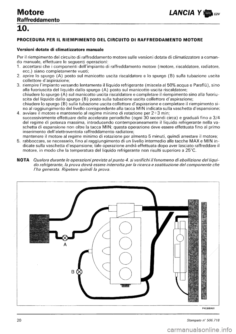 LANCIA Y 1997 Service Repair Manual LANCIA Y 1997 Service Repair Manual