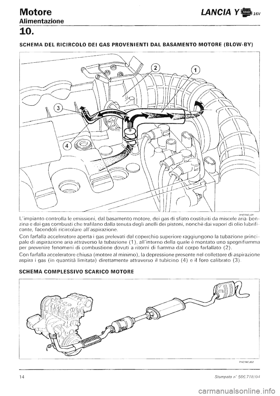 LANCIA Y 1997 Service Repair Manual LANCIA Y 1997 Service Repair Manual