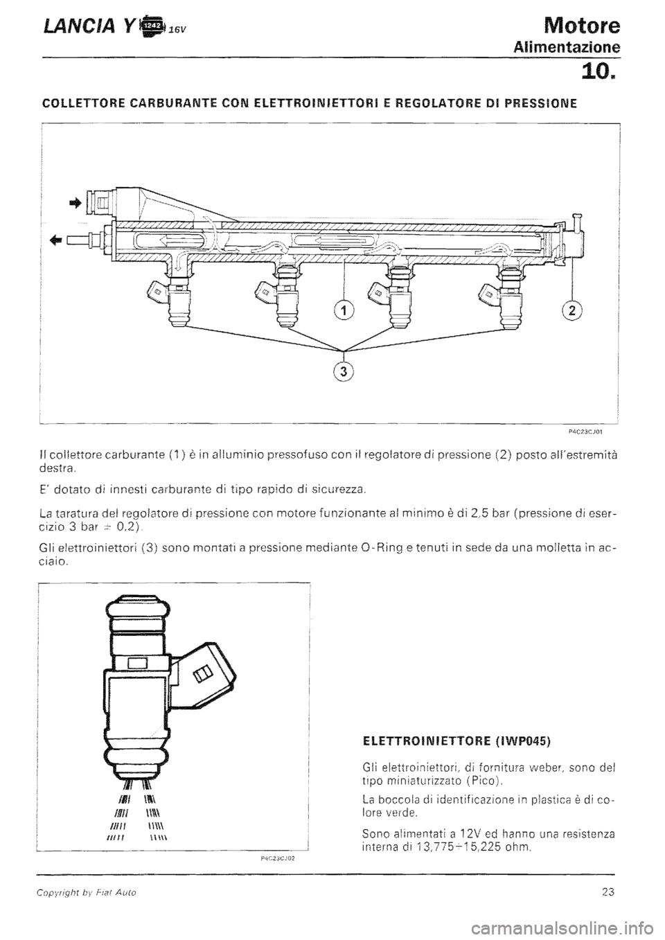 LANCIA Y 1997 Service Repair Manual LANCIA Y 1997 Service Repair Manual