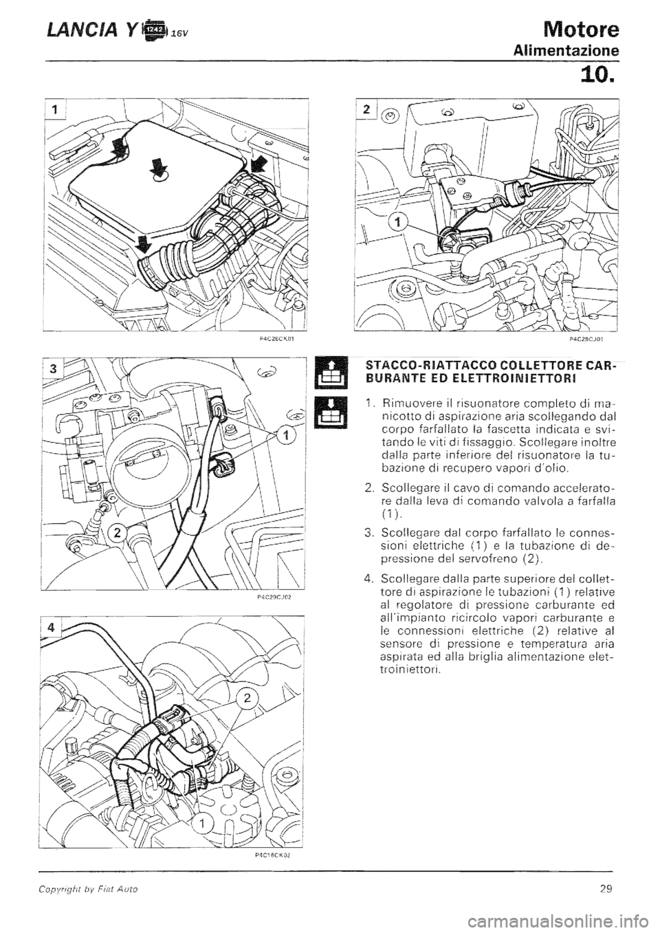 LANCIA Y 1997 Service Repair Manual LANCIA Y 1997 Service Repair Manual