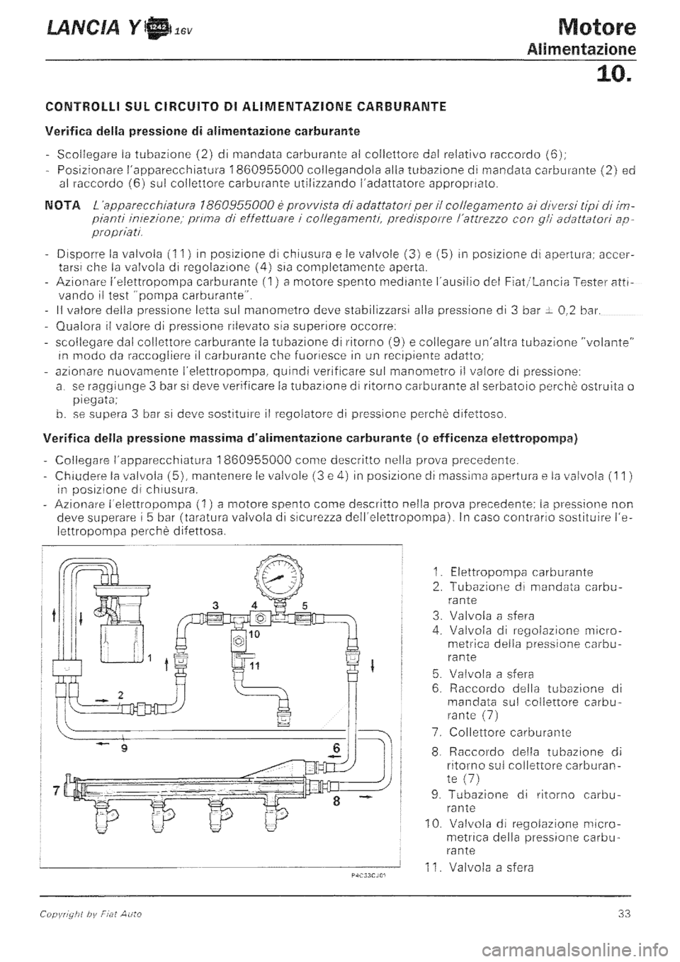 LANCIA Y 1997 Service Repair Manual LANCIA Y 1997 Service Repair Manual