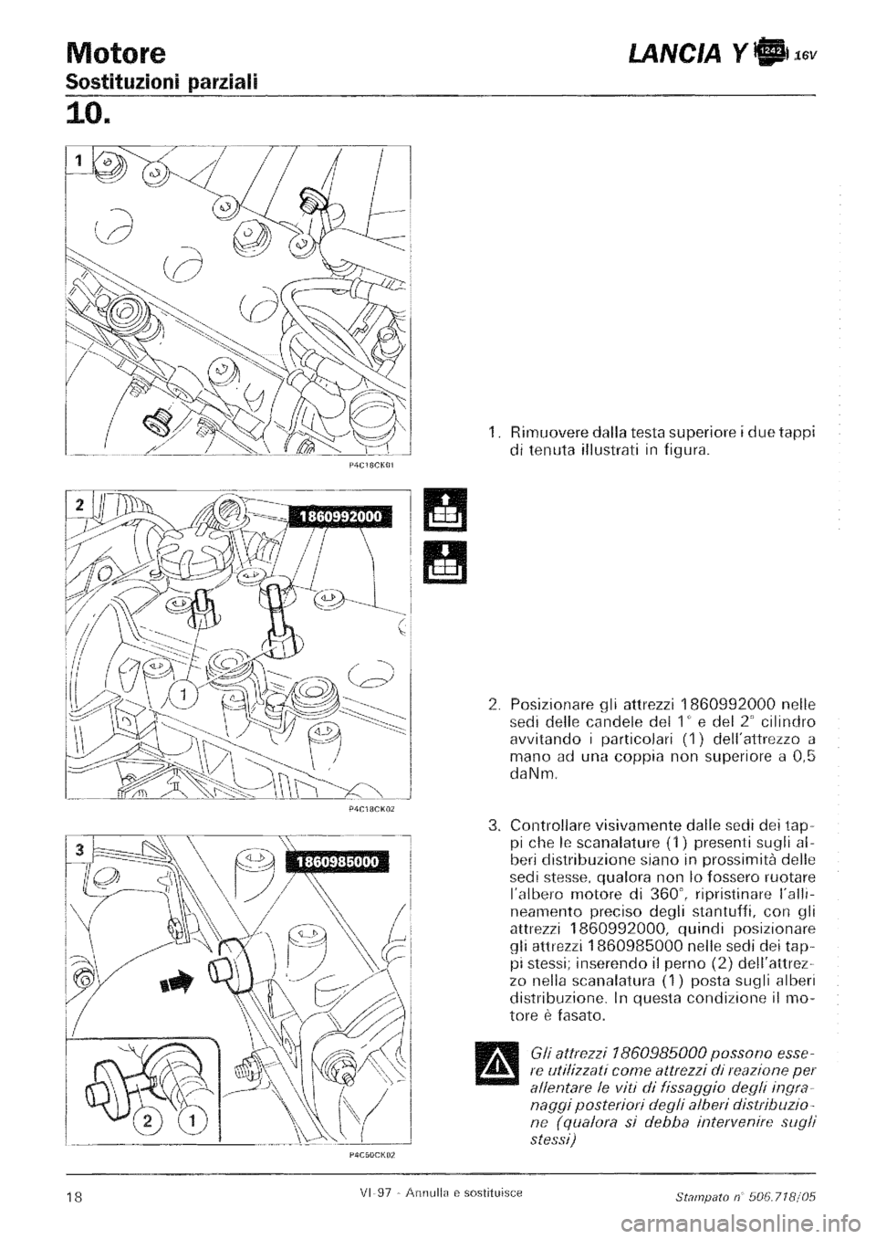 LANCIA Y 1997 Service Repair Manual LANCIA Y 1997 Service Repair Manual