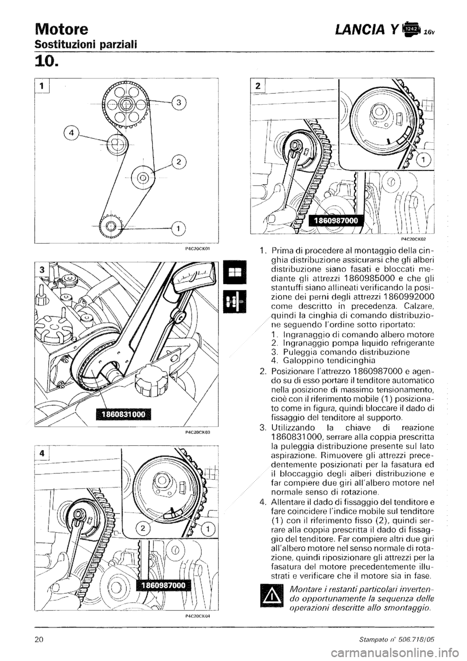 LANCIA Y 1997 Service Repair Manual LANCIA Y 1997 Service Repair Manual