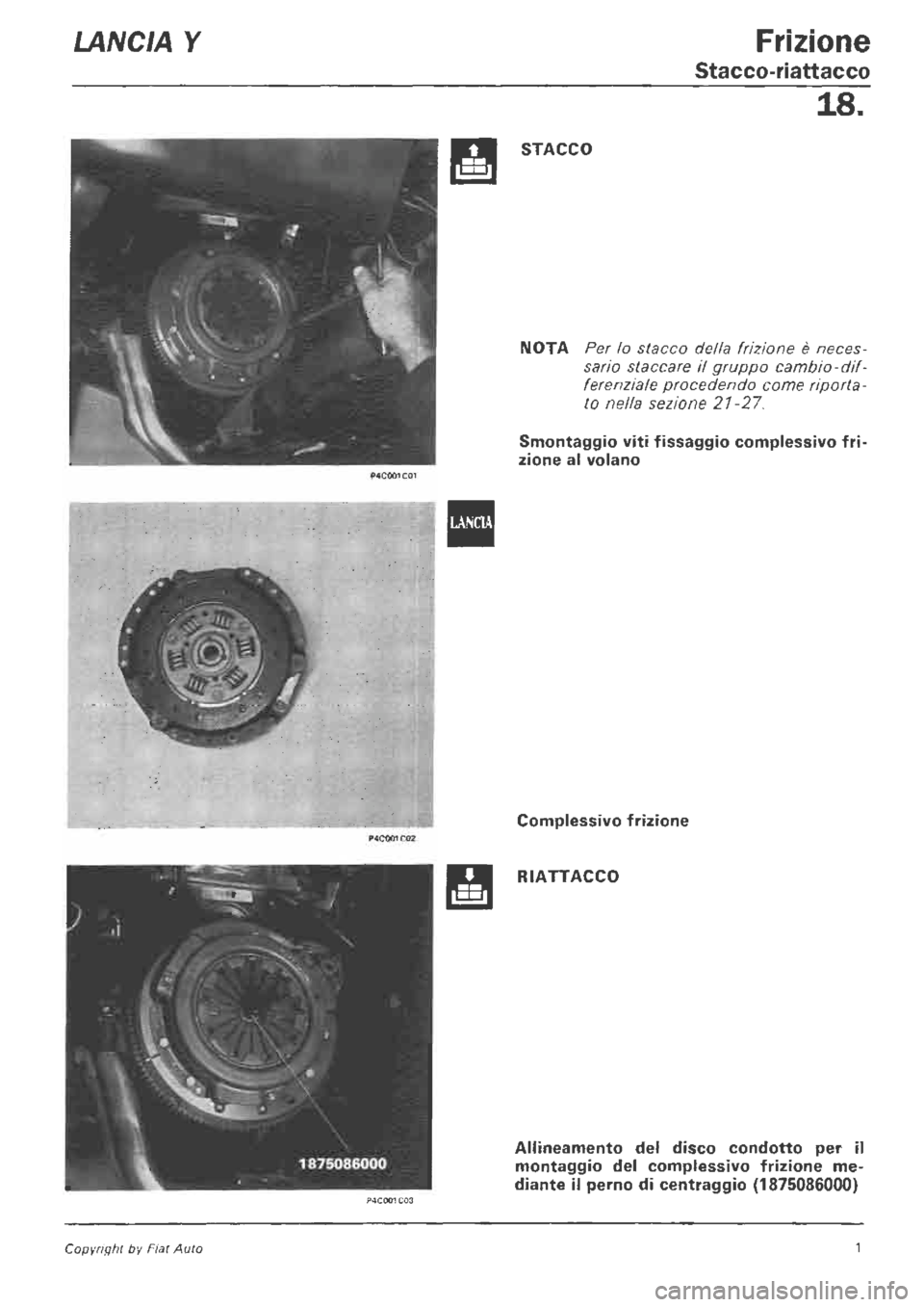 LANCIA Y 1997  Service Repair Manual 