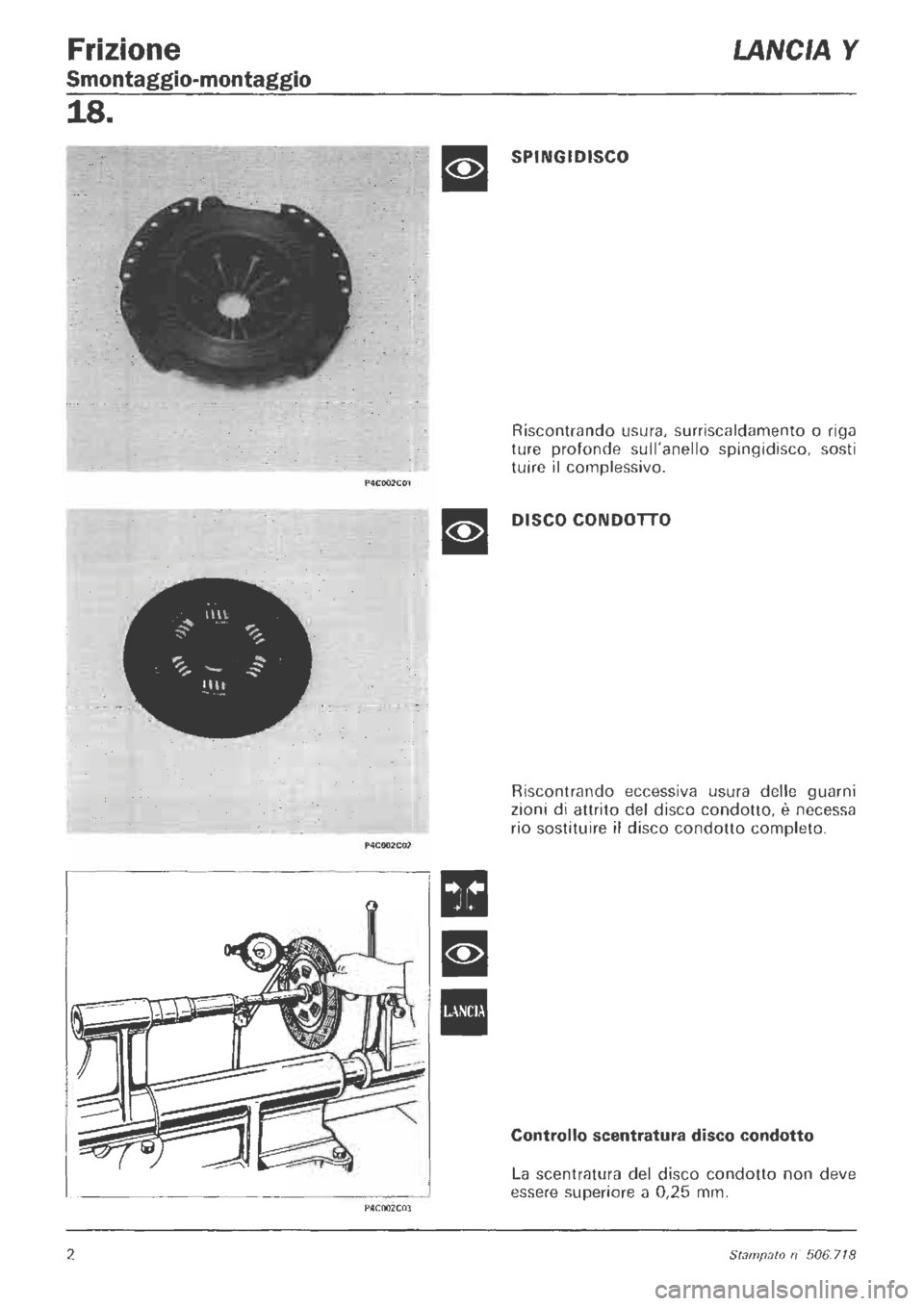 LANCIA Y 1997  Service Repair Manual 