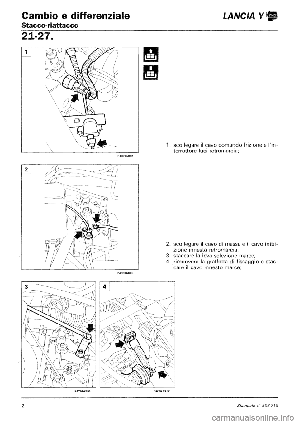 LANCIA Y 1997  Service Repair Manual 