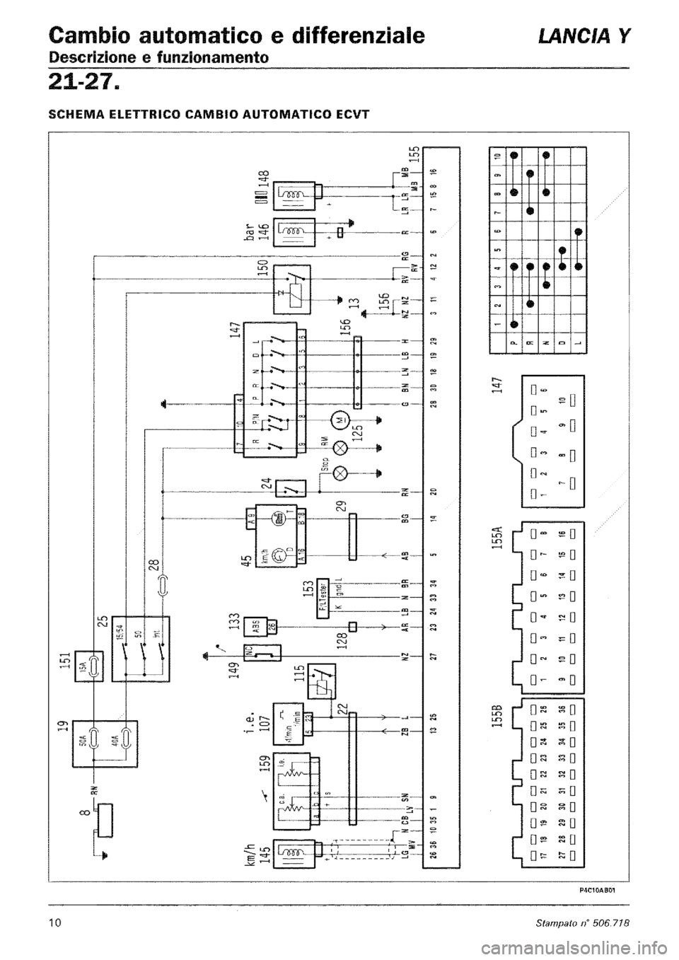 LANCIA Y 1997  Service Repair Manual 