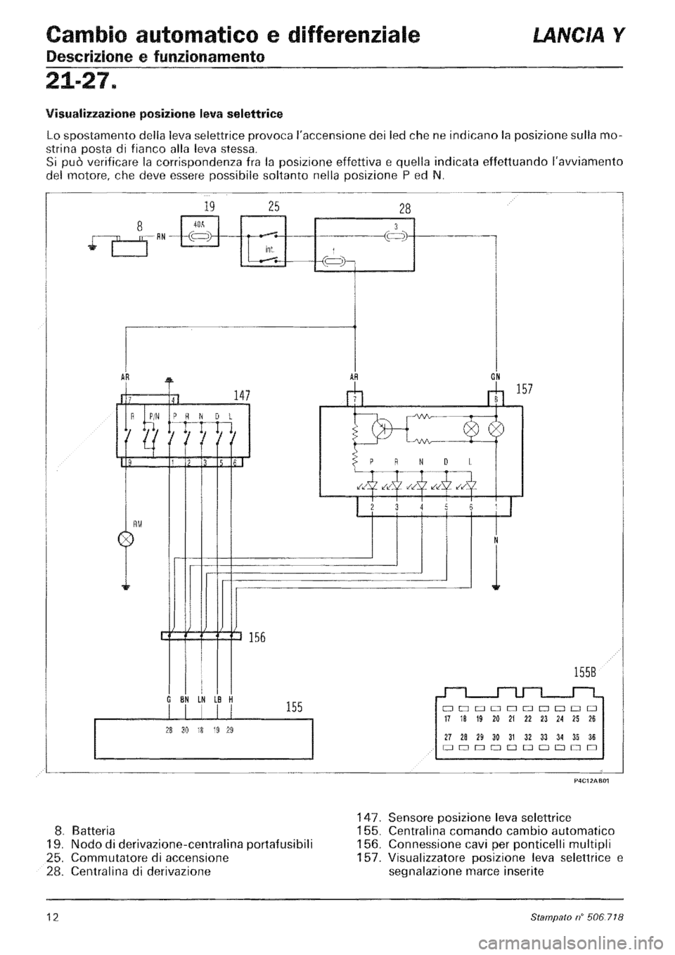 LANCIA Y 1997  Service Repair Manual 