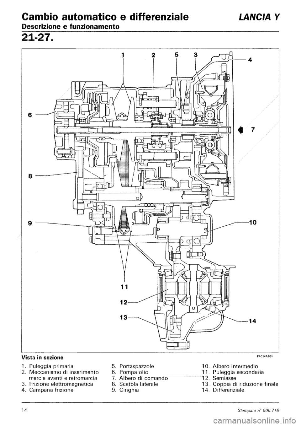 LANCIA Y 1997  Service Repair Manual 