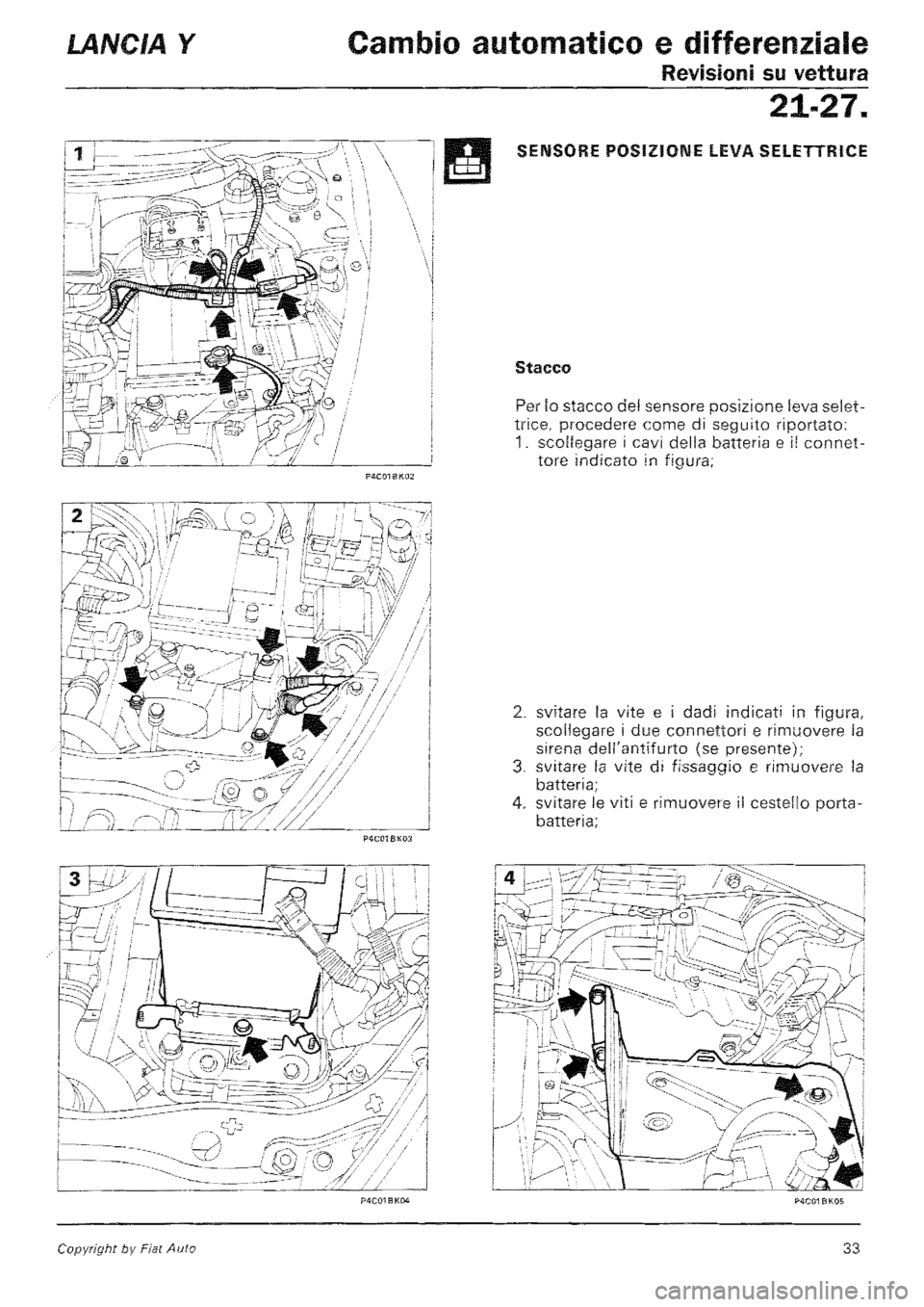 LANCIA Y 1997  Service Repair Manual 