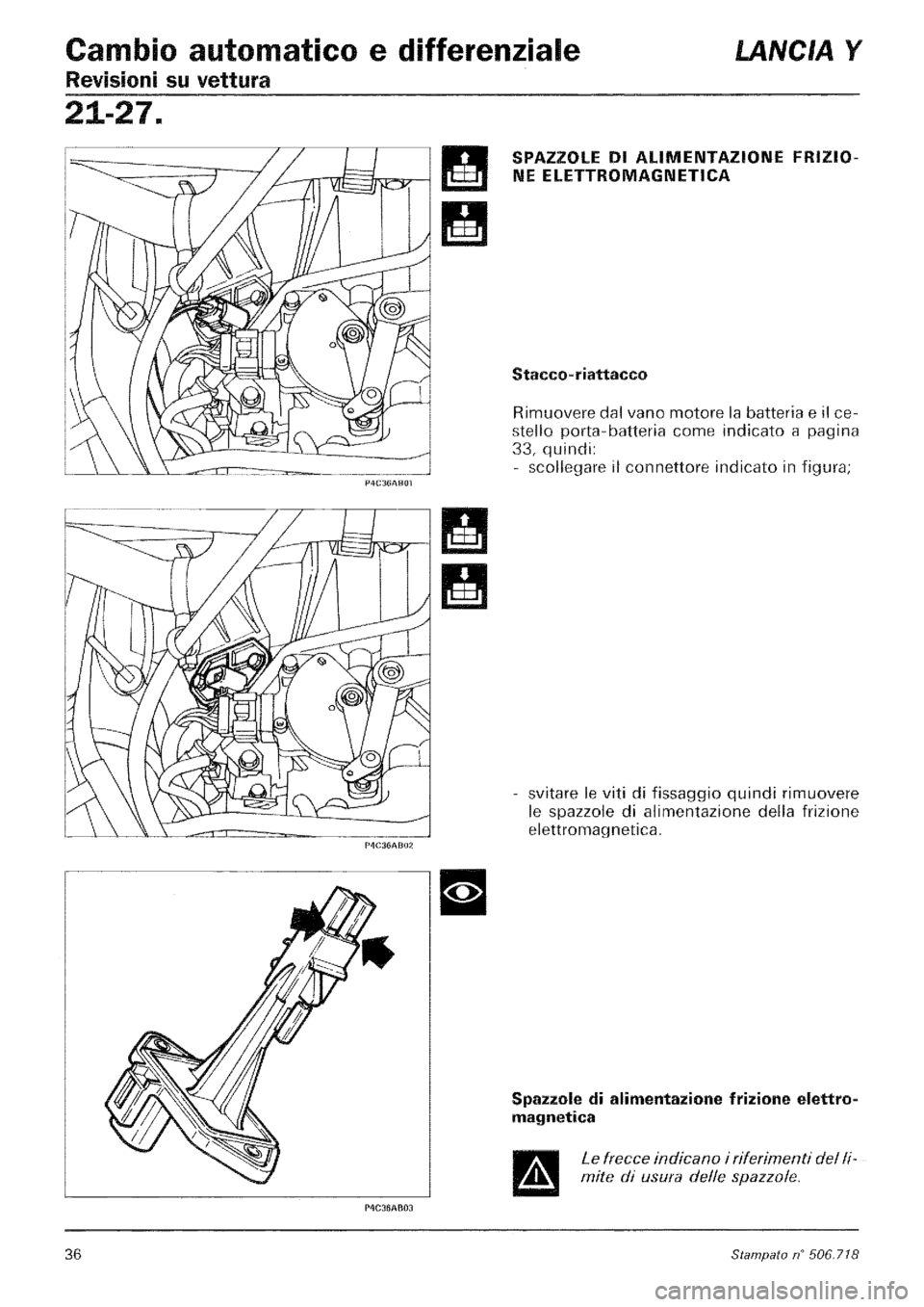 LANCIA Y 1997  Service Repair Manual 