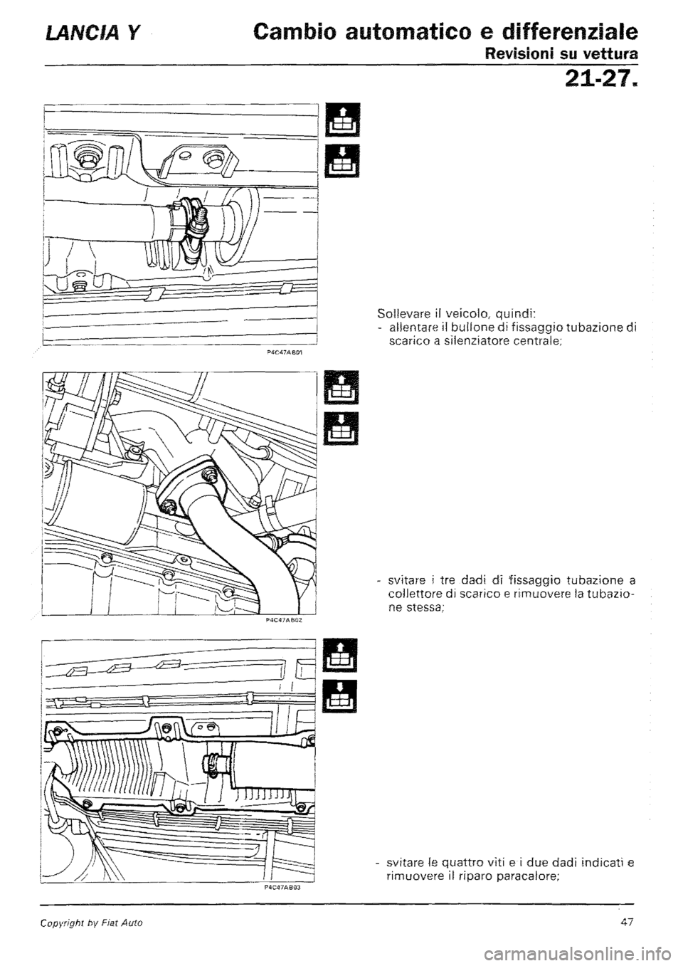 LANCIA Y 1997 Service Repair Manual LANCIA Y 1997 Service Repair Manual