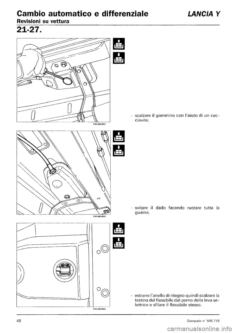 LANCIA Y 1997 Service Repair Manual LANCIA Y 1997 Service Repair Manual