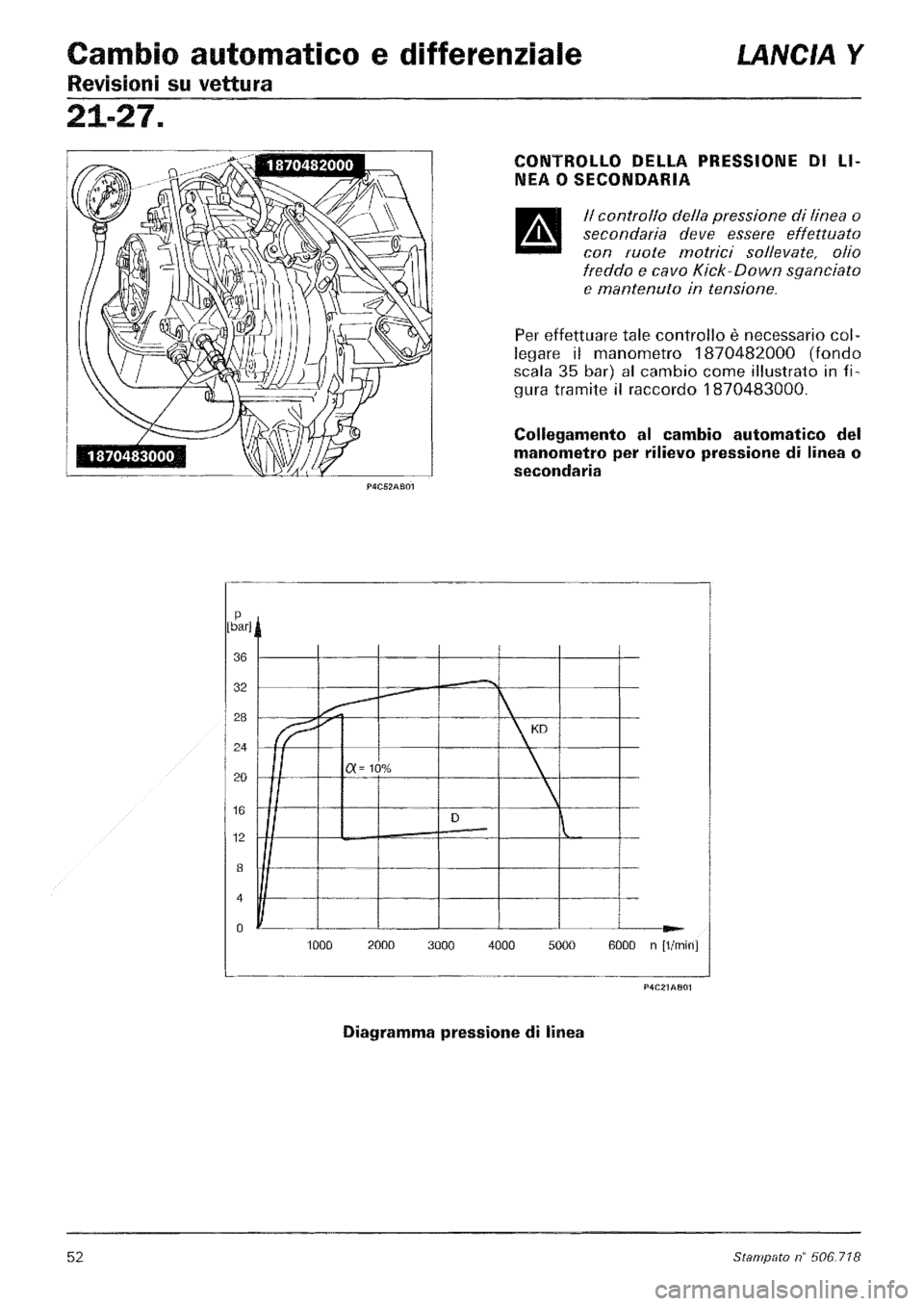 LANCIA Y 1997  Service Repair Manual 